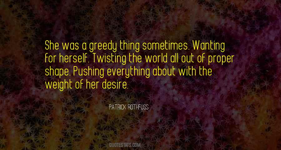 Quotes About Wanting #1751910