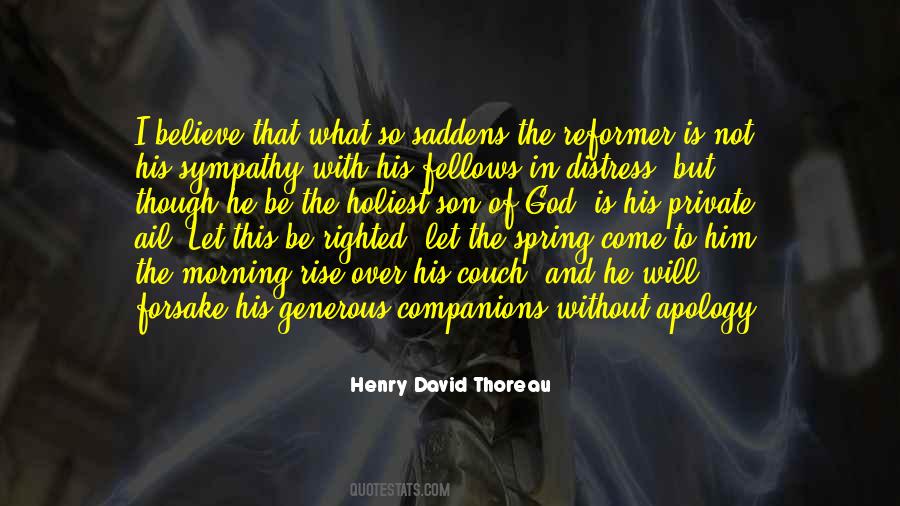 Quotes About Spring Thoreau #1501230