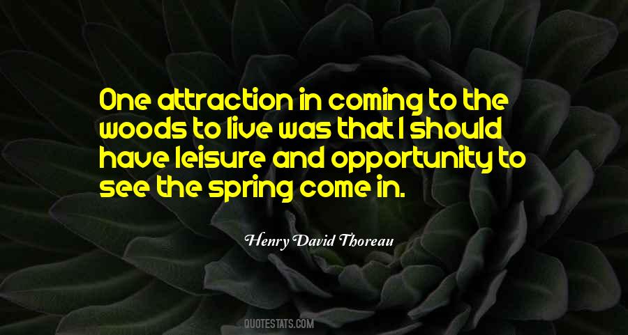 Quotes About Spring Thoreau #669214