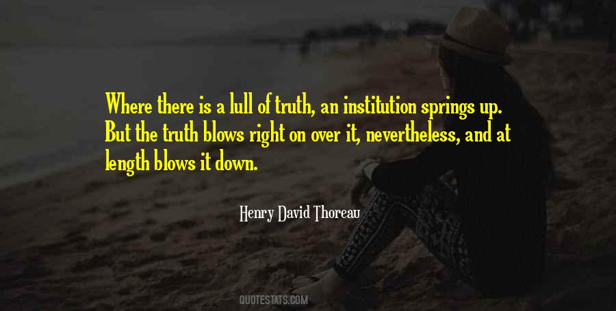 Quotes About Spring Thoreau #807068