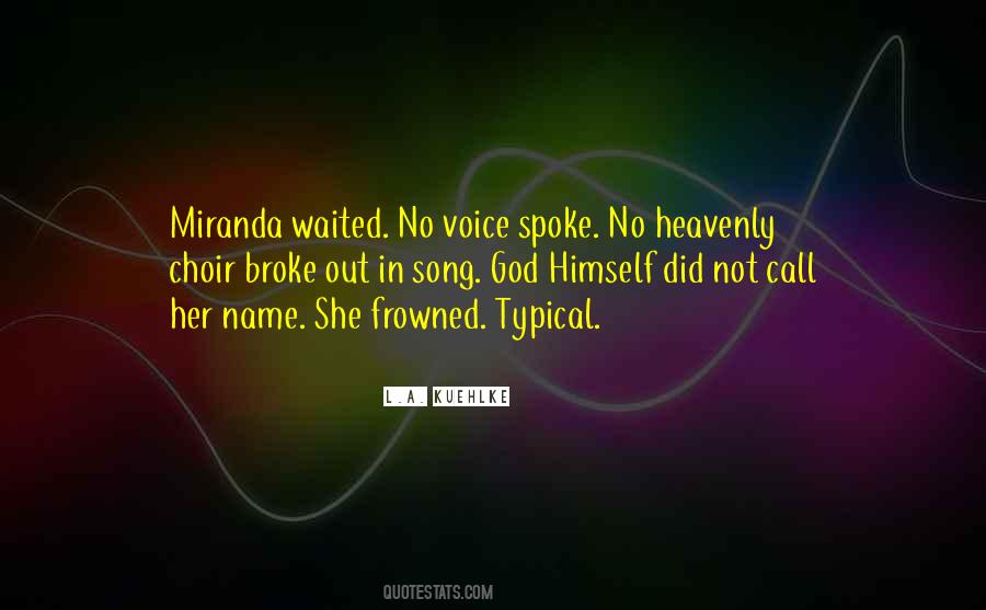 Quotes About Miranda #1737386