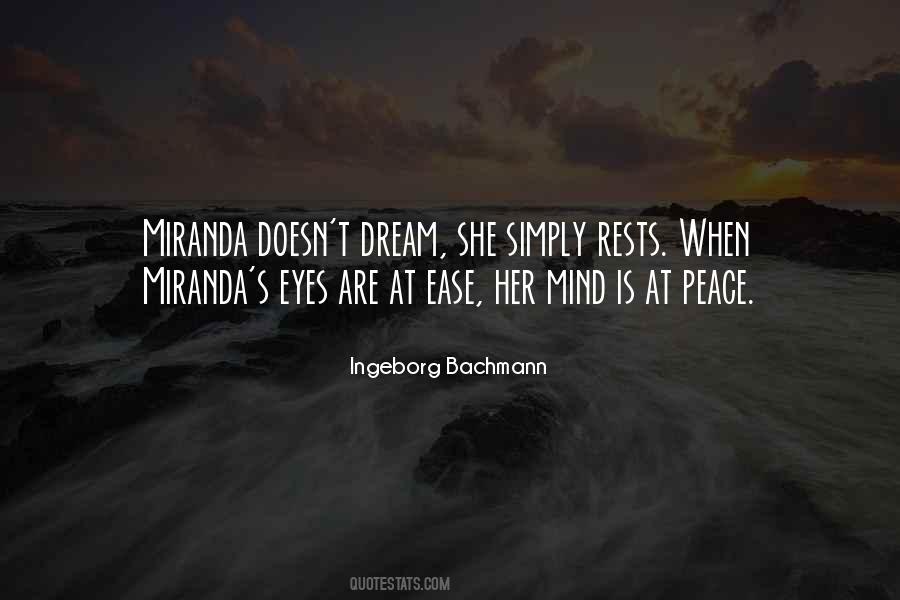 Quotes About Miranda #223965