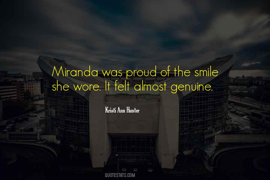 Quotes About Miranda #23336