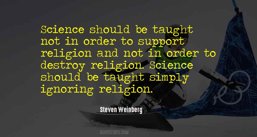 Religion Science Quotes #970586