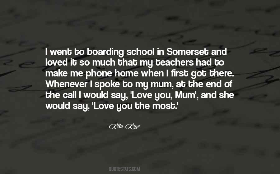 Quotes About Teachers Love #217695