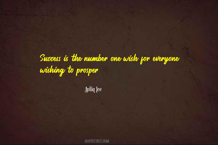 Wishing For Success Quotes #1225471
