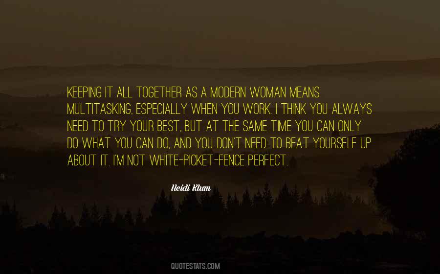 Woman Multitasking Quotes #548401