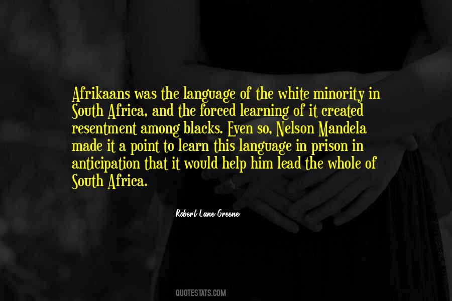 Quotes About Afrikaans #841297
