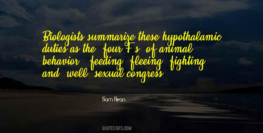 Quotes About Animal Behavior #154255