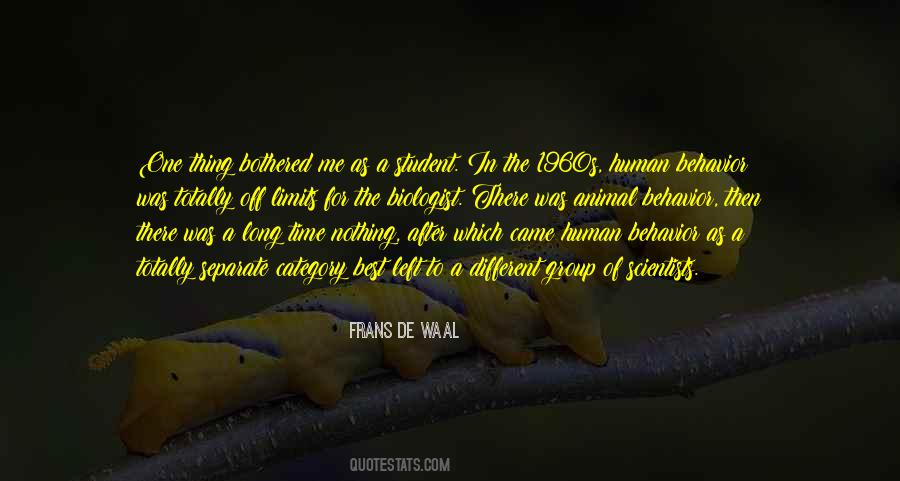 Quotes About Animal Behavior #400887