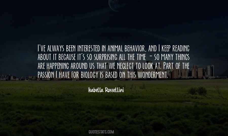 Quotes About Animal Behavior #949908