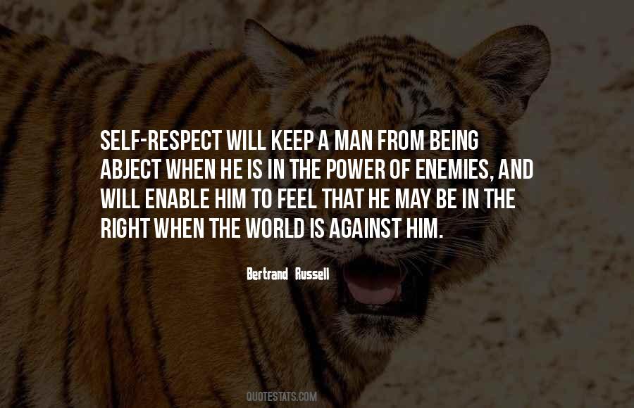 Man Against Man Quotes #48014