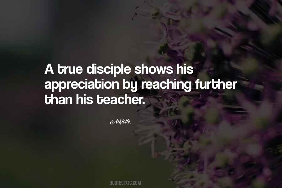 Teacher Disciple Quotes #990117