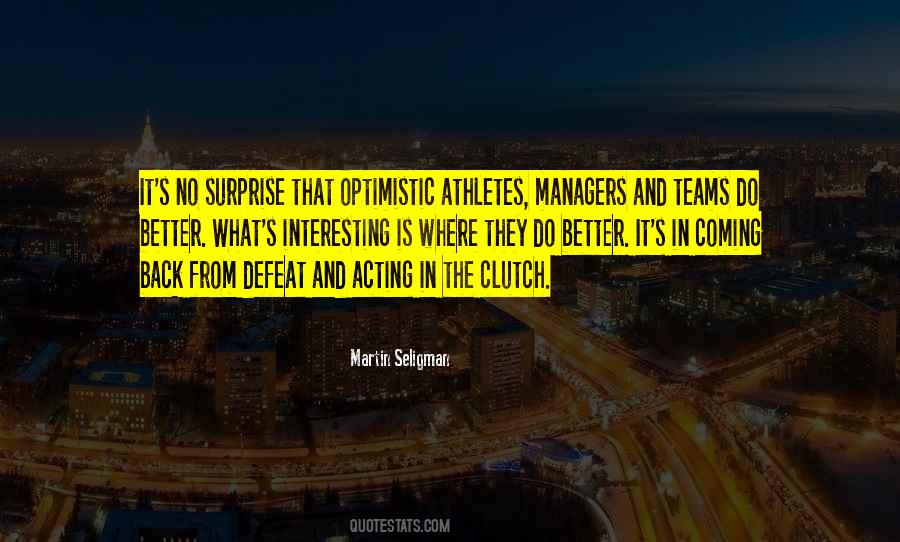 Quotes About Clutch #71502