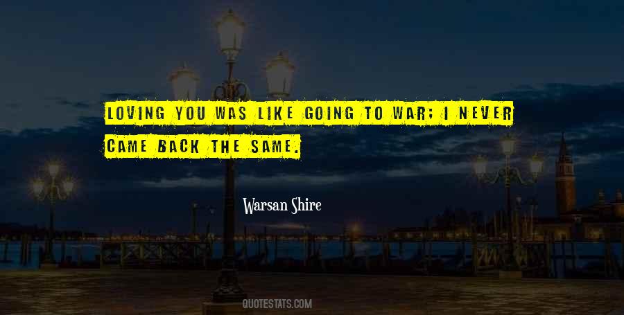 Quotes About Love Is Like A War #454870