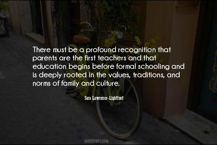 Quotes About Traditions Values #287285