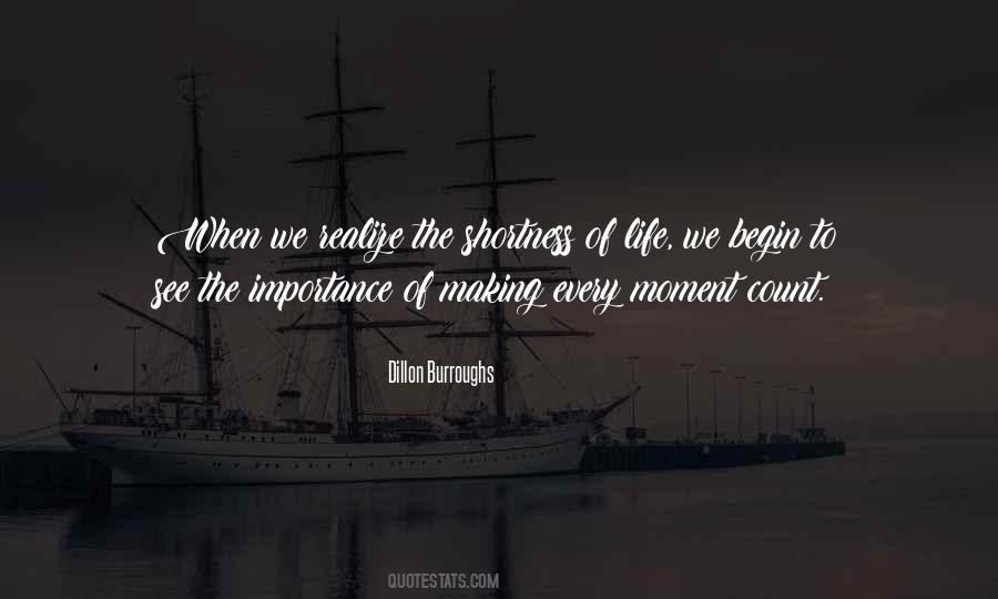 Quotes About Making It Count #1279528