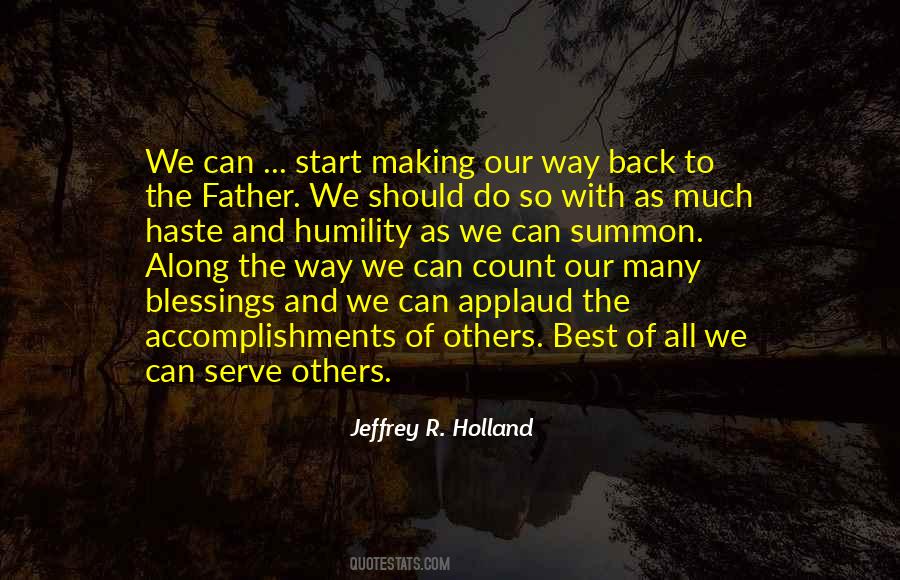 Quotes About Making It Count #1428739