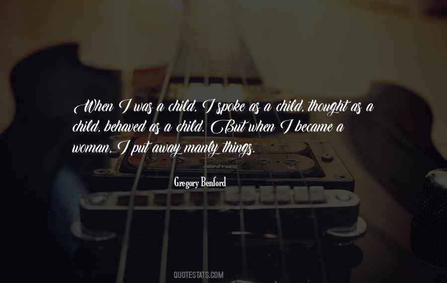 Quotes About As A Child #1725869