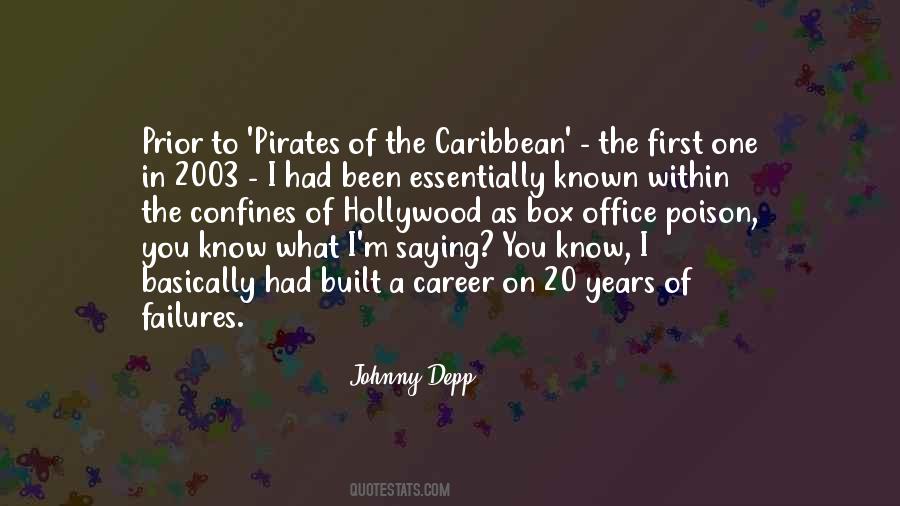 Quotes About Pirates Of The Caribbean #1459635