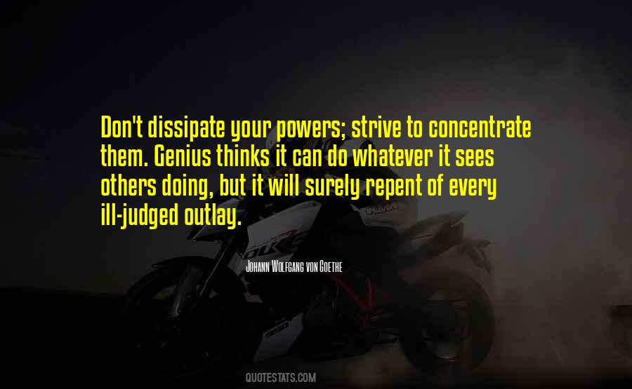 Power Of Focus Quotes #330315
