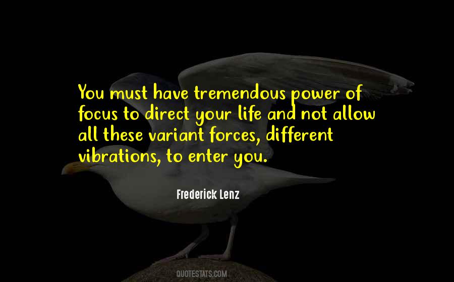 Power Of Focus Quotes #535377