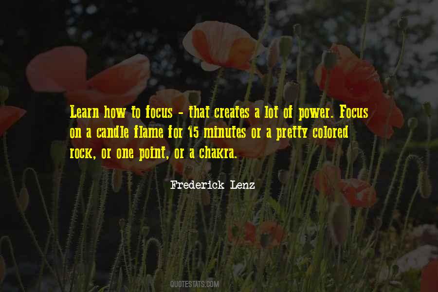 Power Of Focus Quotes #848723
