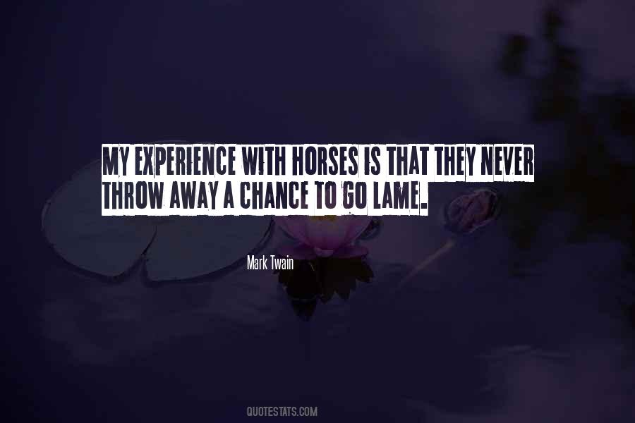 Quotes About Horses #1755057