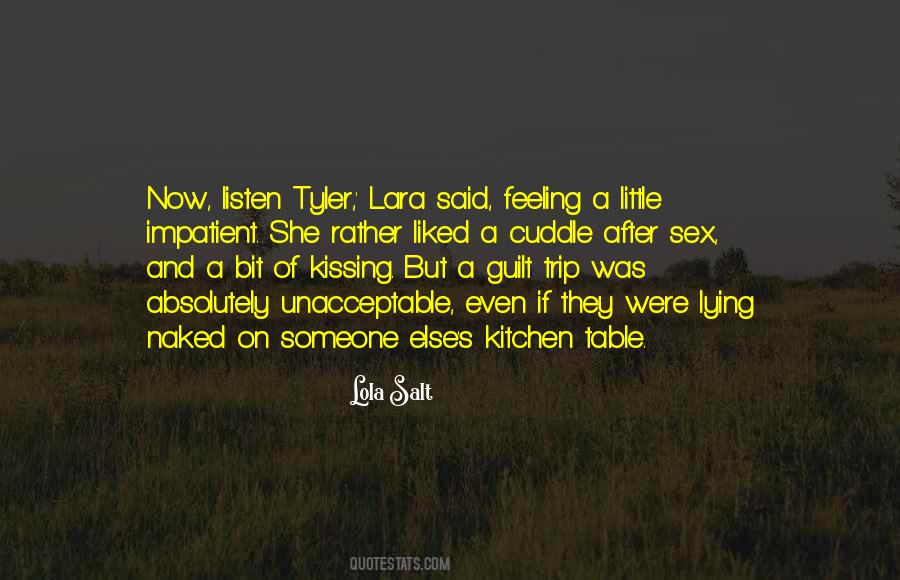 Kitchen Sex Quotes #1172940