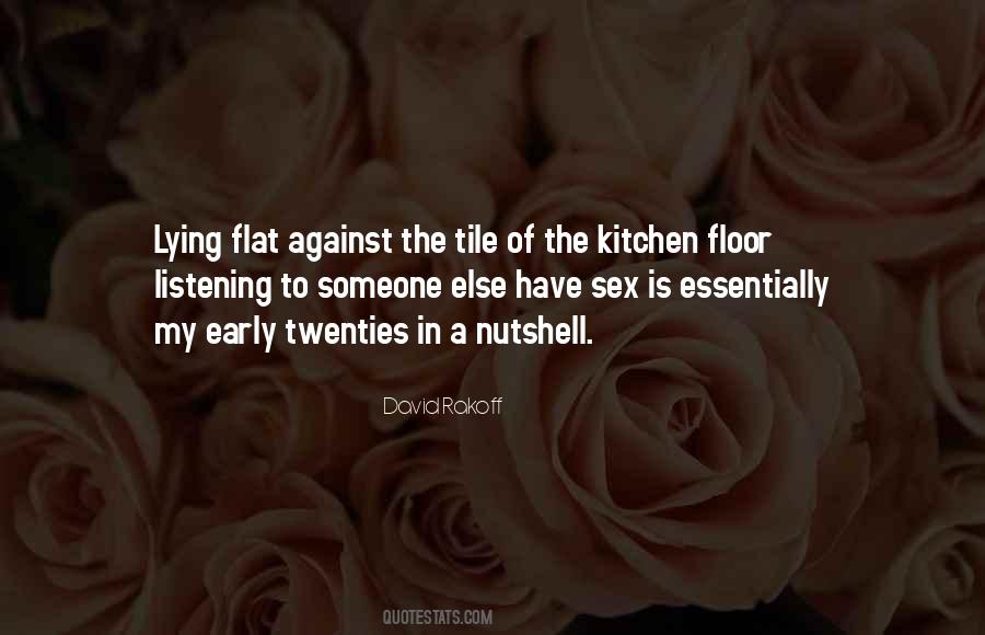 Kitchen Sex Quotes #1656039
