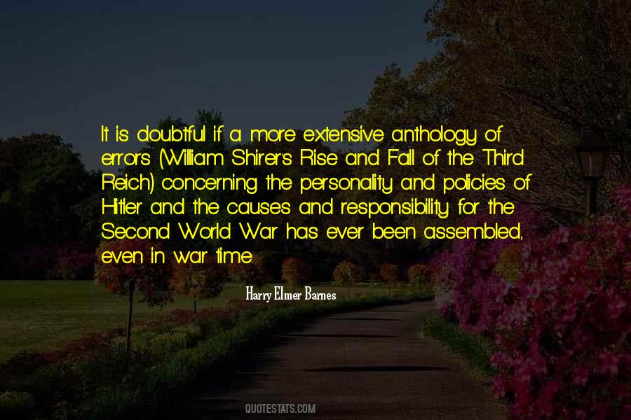 Quotes About Third Reich #135979