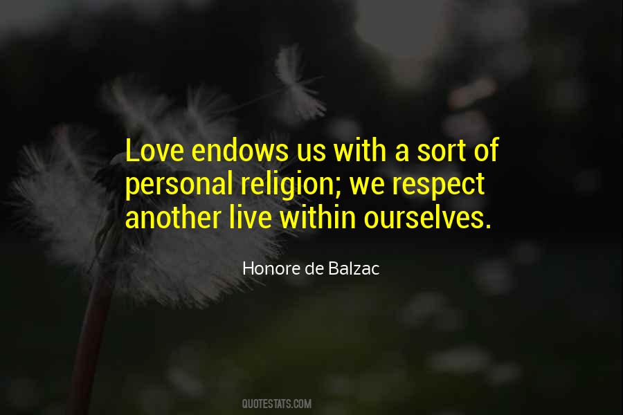 Religion Of Love Quotes #337449