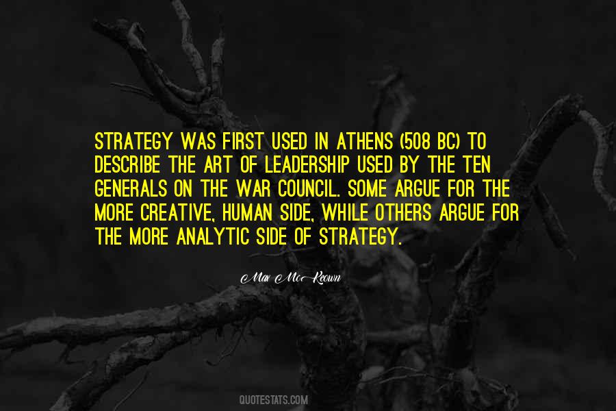 Quotes About Strategy In War #888877