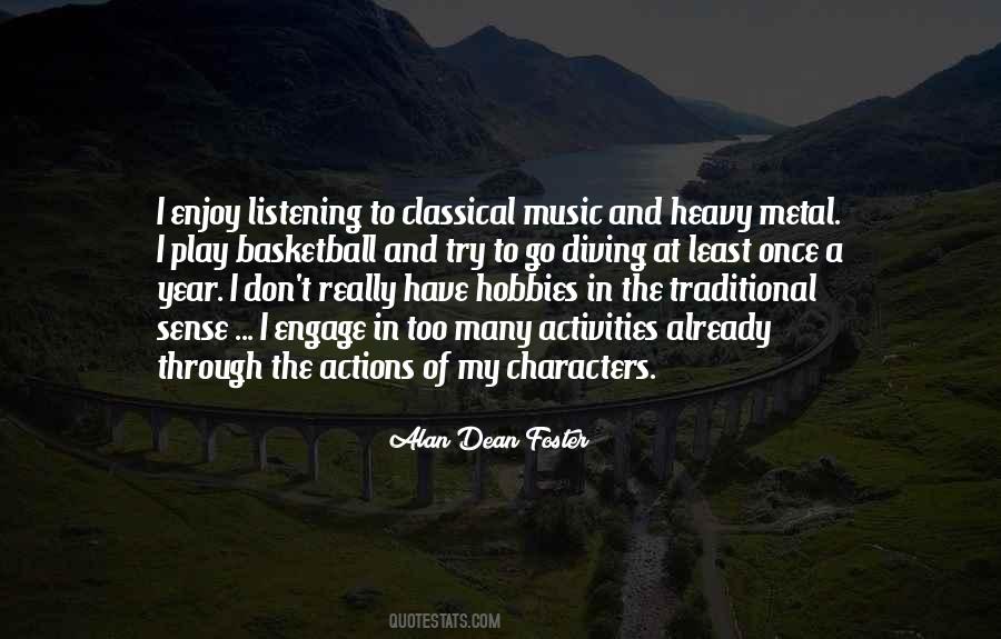 Quotes About Listening To Classical Music #1044549