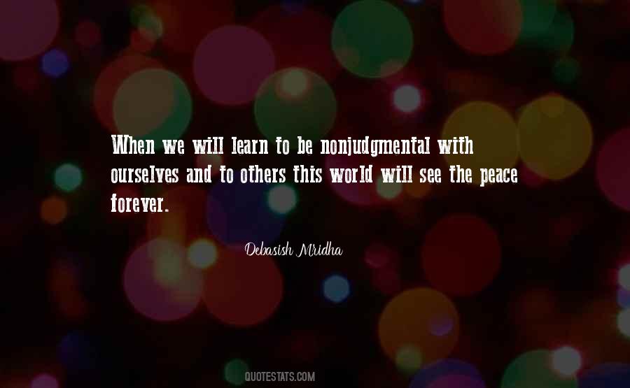 Peace With Others Quotes #584524