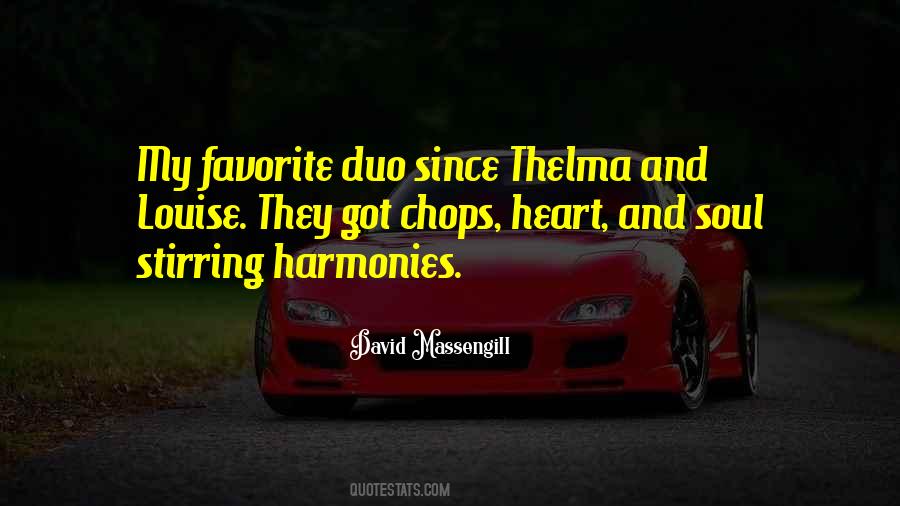 Quotes About Duos #1194658