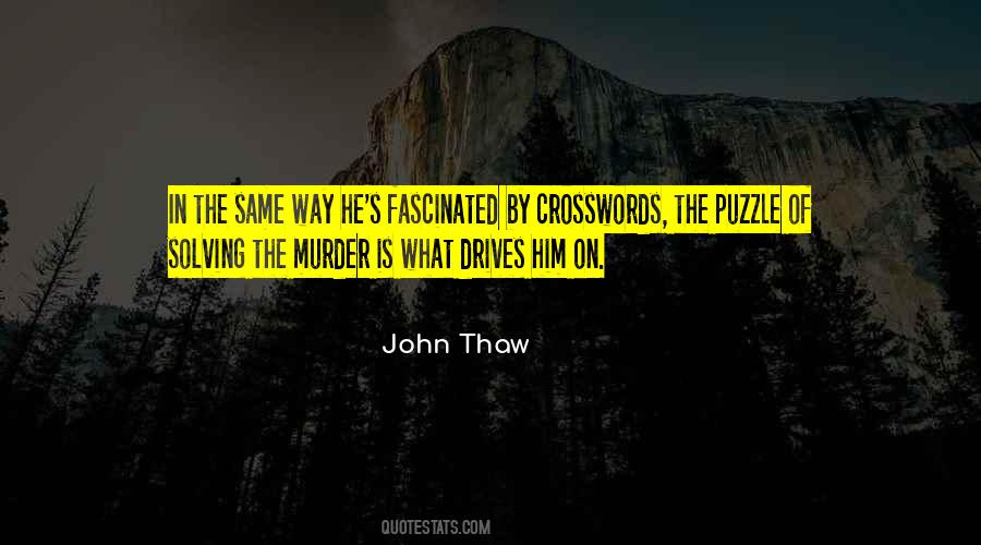 Quotes About Crosswords #45326