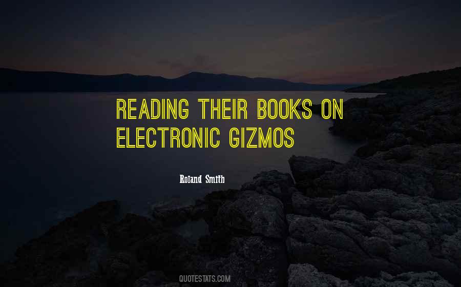 Quotes About Electronic Books #1386541