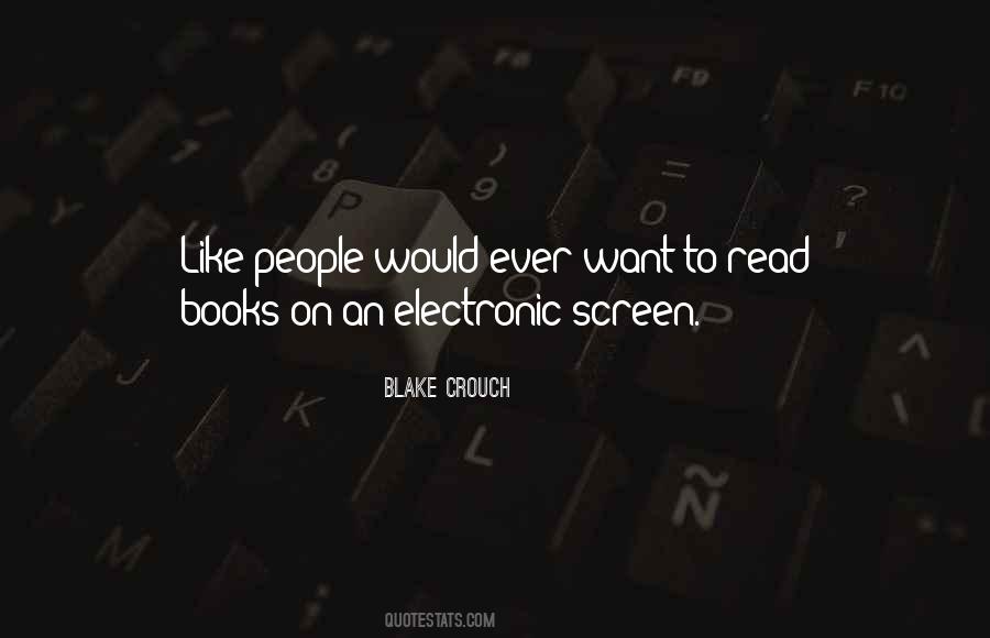 Quotes About Electronic Books #1392540