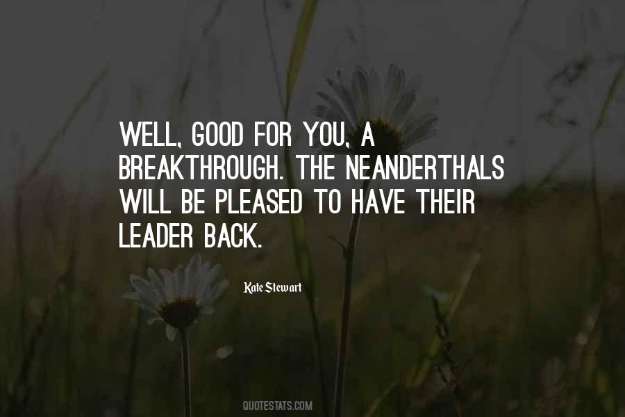 Quotes About How To Be A Good Leader #9454