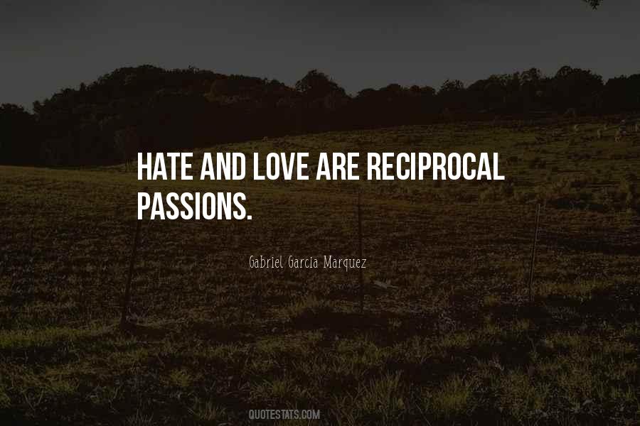 Love Reciprocal Quotes #1452468