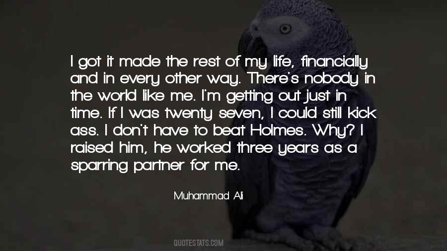 Sparring Partner Quotes #1621961