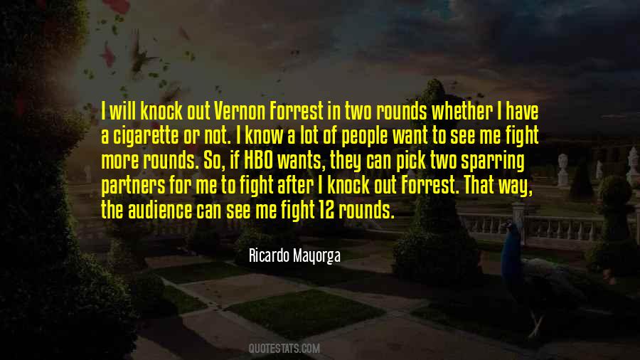Sparring Partner Quotes #580088