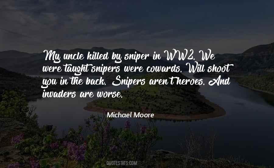Quotes About Snipers #1311056