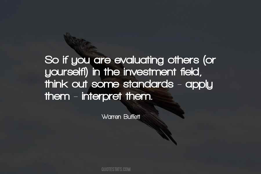 Quotes About Evaluating Yourself #1317622