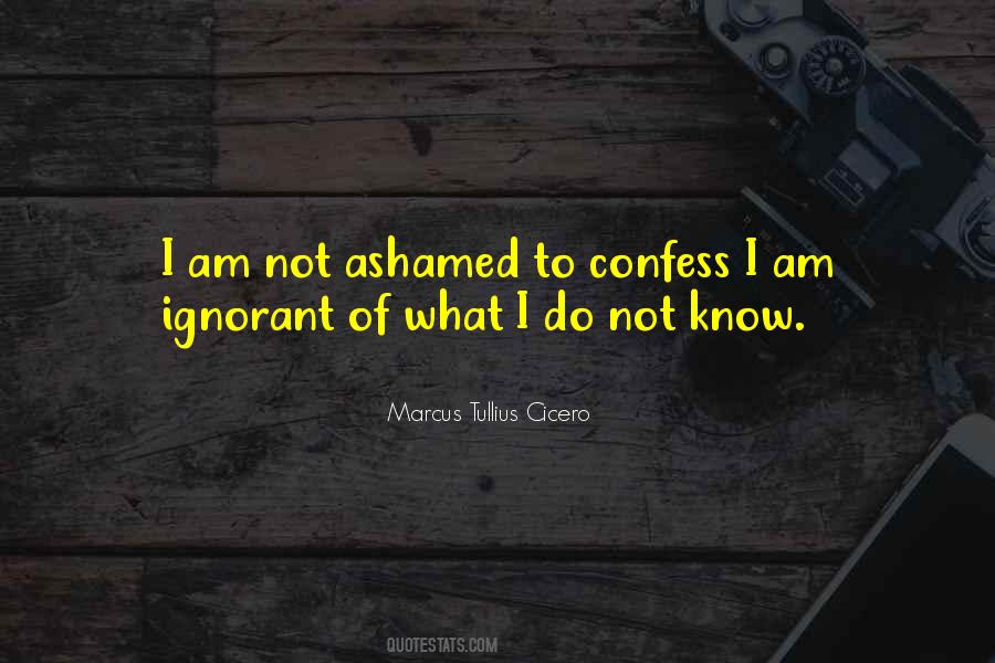 I Am Not Ashamed Quotes #417067