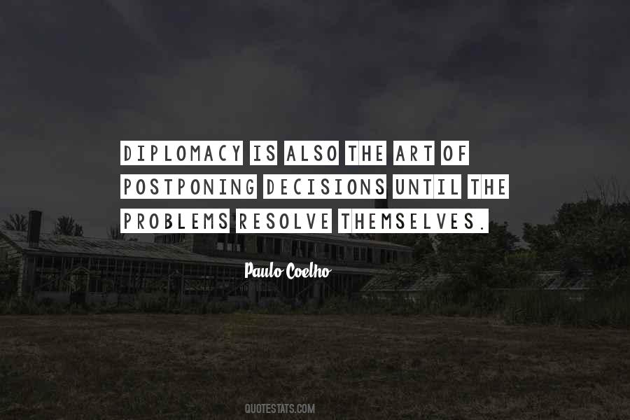 Resolve Problems Quotes #1404360
