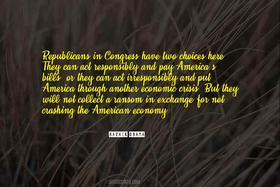Obama Economy Quotes #1035599