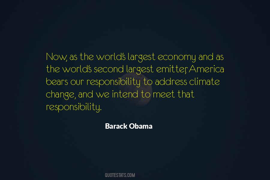 Obama Economy Quotes #1119255