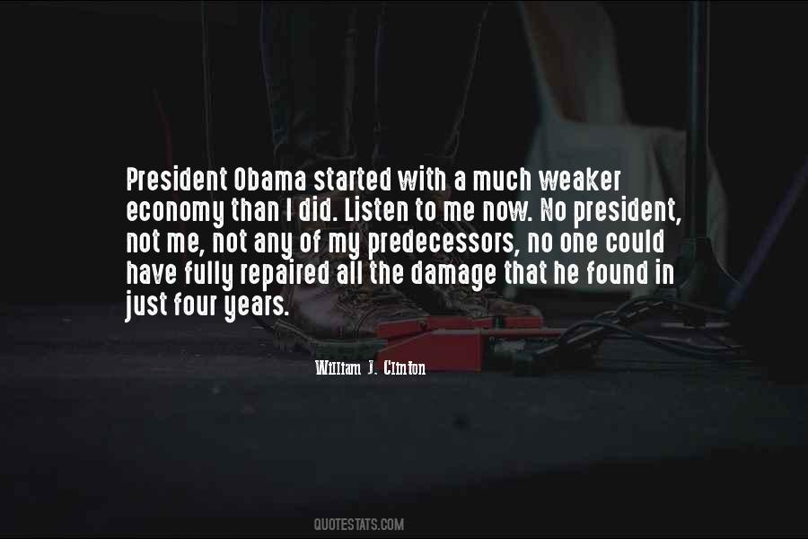 Obama Economy Quotes #1135638